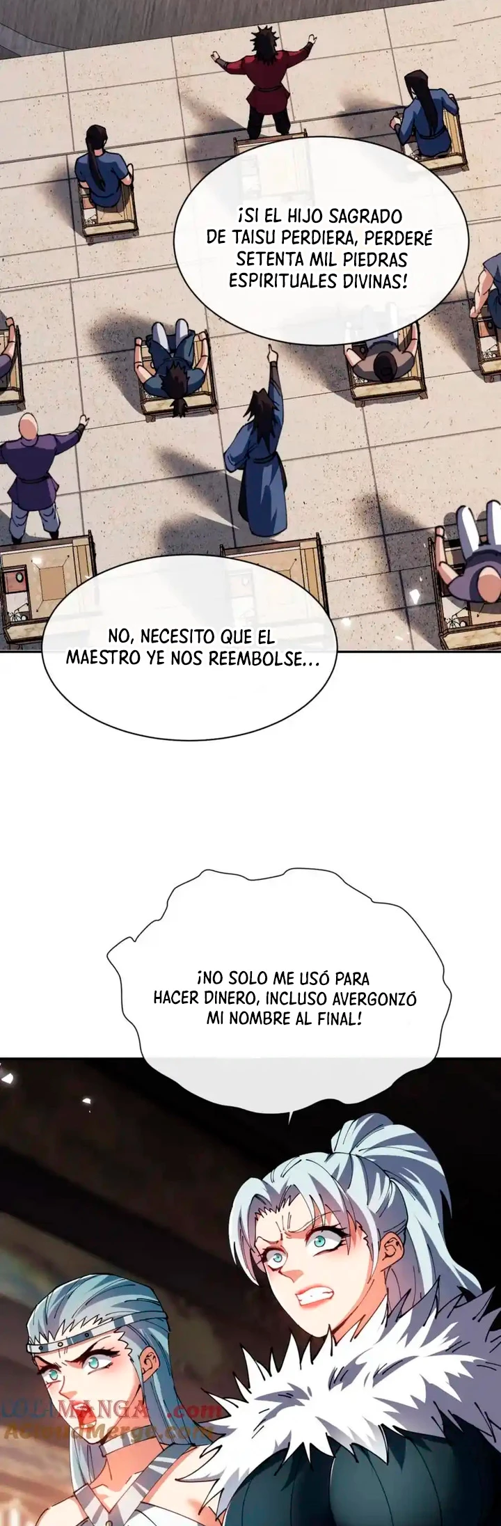 Maestra, este Discípulo Villano no puede ser el Hijo Sagrado capítulo 52 página 45