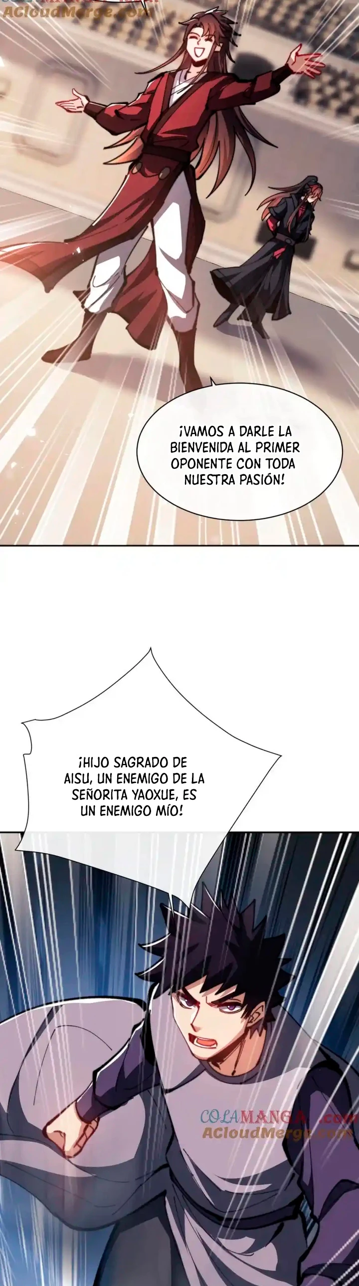 Maestra, este Discípulo Villano no puede ser el Hijo Sagrado capítulo 52 página 5
