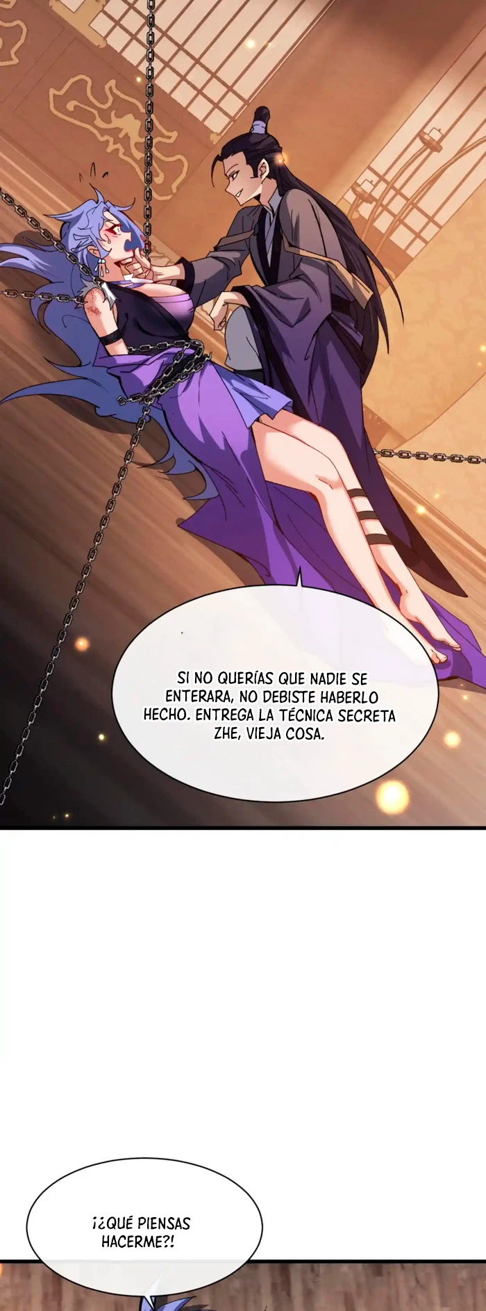 Maestra, este Discípulo Villano no puede ser el Hijo Sagrado capítulo 55 página 21