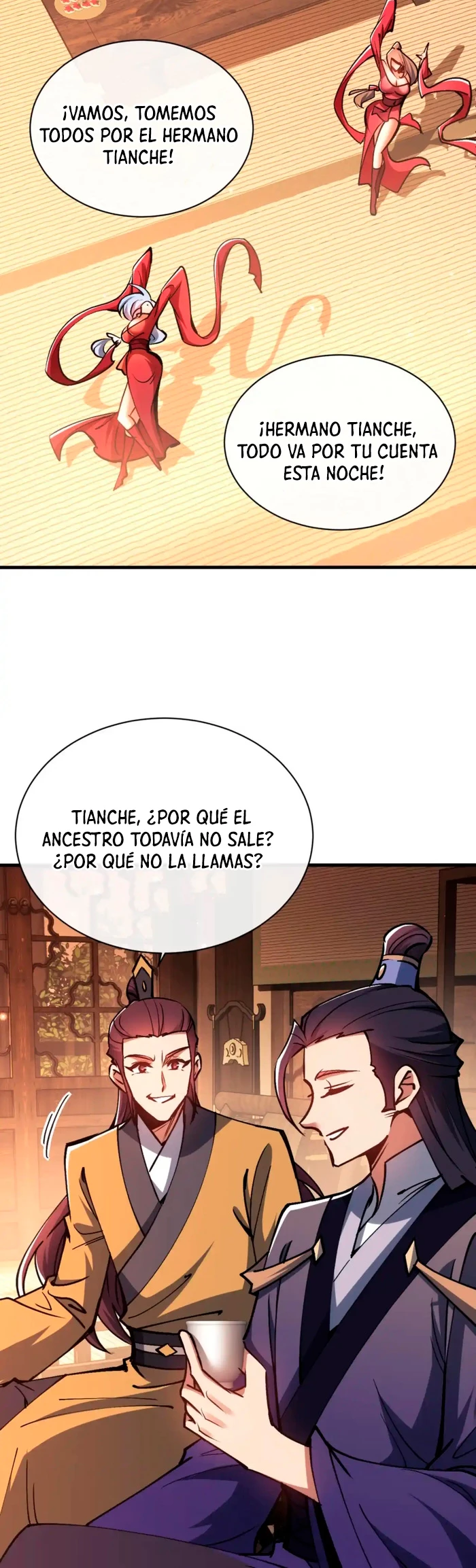 Maestra, este Discípulo Villano no puede ser el Hijo Sagrado capítulo 56 página 5