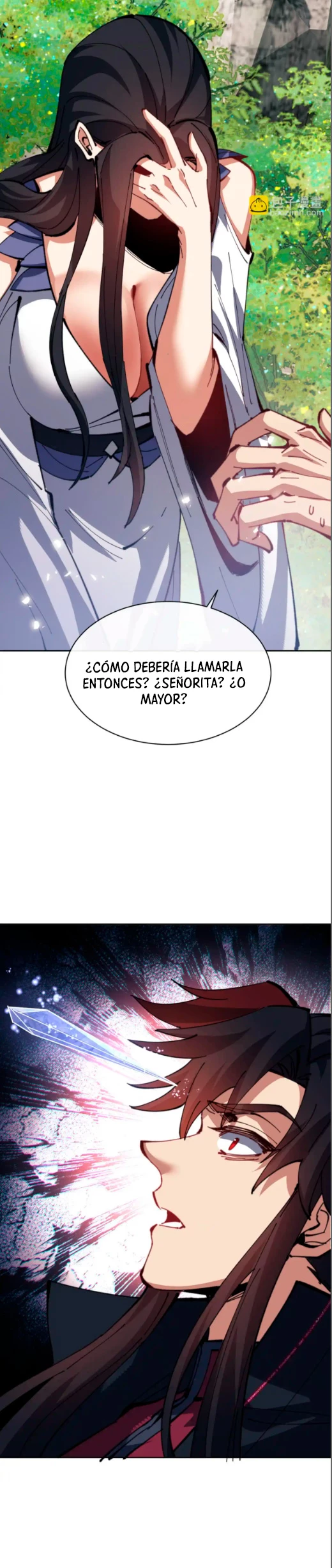 Maestra, este Discípulo Villano no puede ser el Hijo Sagrado capítulo 60 página 28