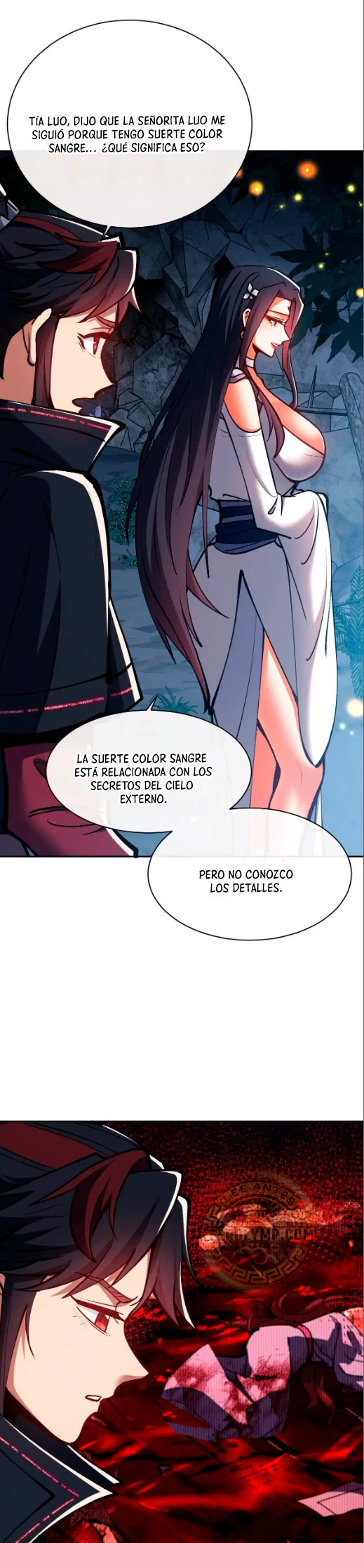 Maestra, este Discípulo Villano no puede ser el Hijo Sagrado capítulo 60 página 35