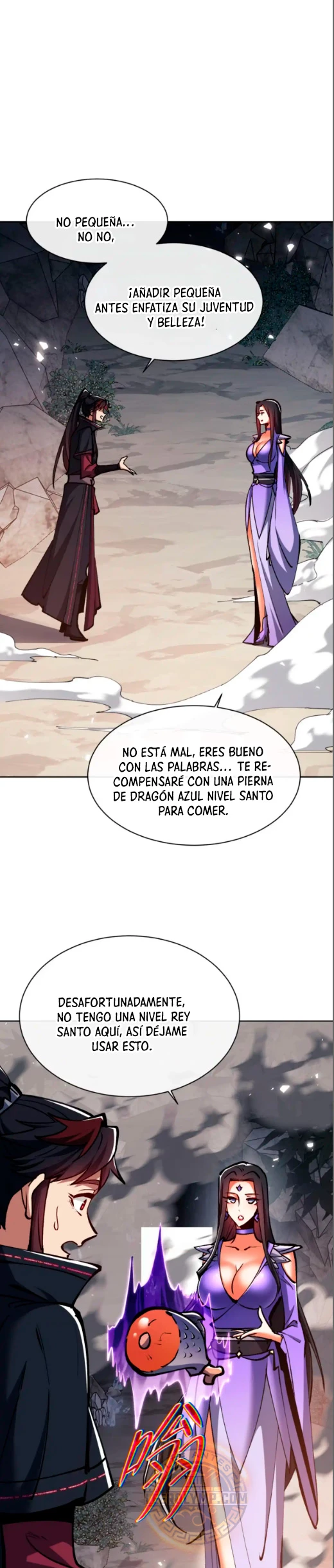 Maestra, este Discípulo Villano no puede ser el Hijo Sagrado capítulo 60 página 4