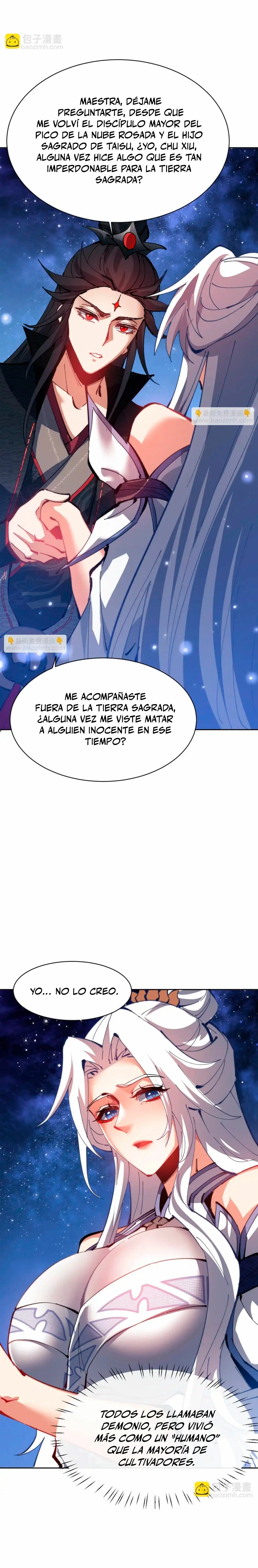 Maestra, este Discípulo Villano no puede ser el Hijo Sagrado capítulo 62 página 11