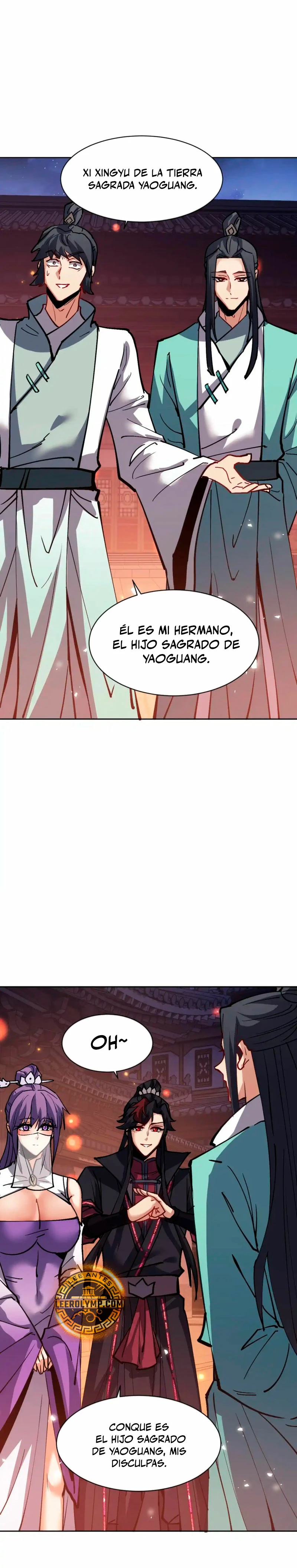 Maestra, este Discípulo Villano no puede ser el Hijo Sagrado capítulo 64 página 19