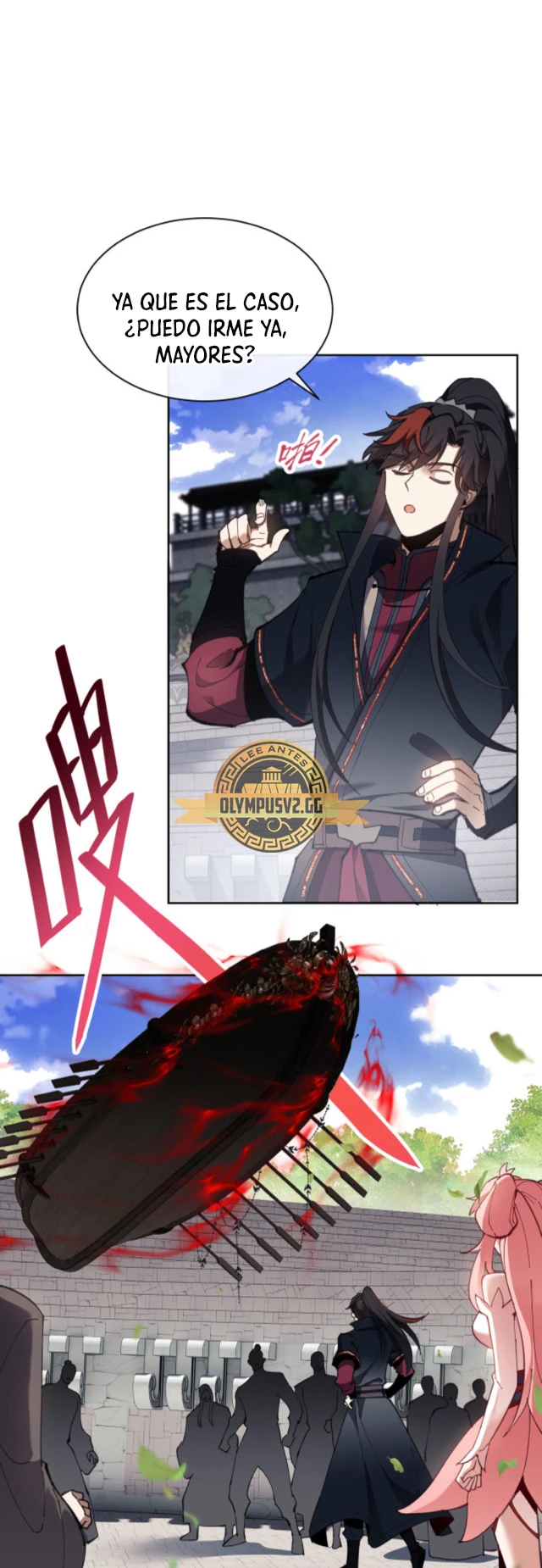 Maestra, este Discípulo Villano no puede ser el Hijo Sagrado capítulo 8 página 8