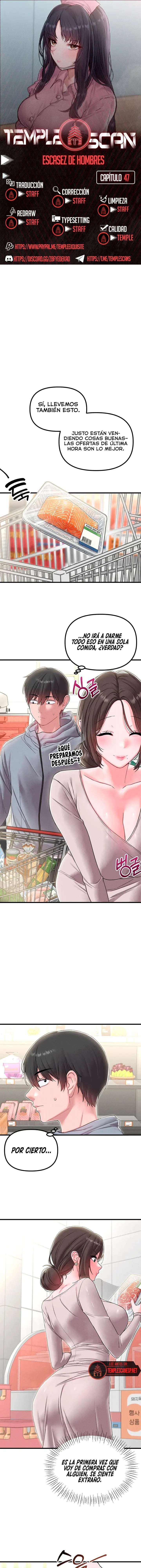 Escasez de Hombres capítulo 47 página 1
