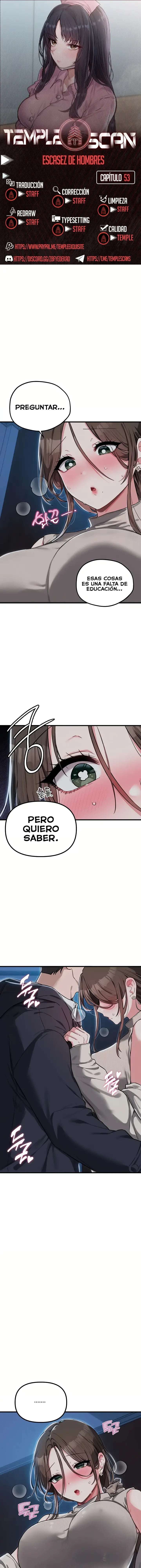 Escasez de Hombres capítulo 53 página 1