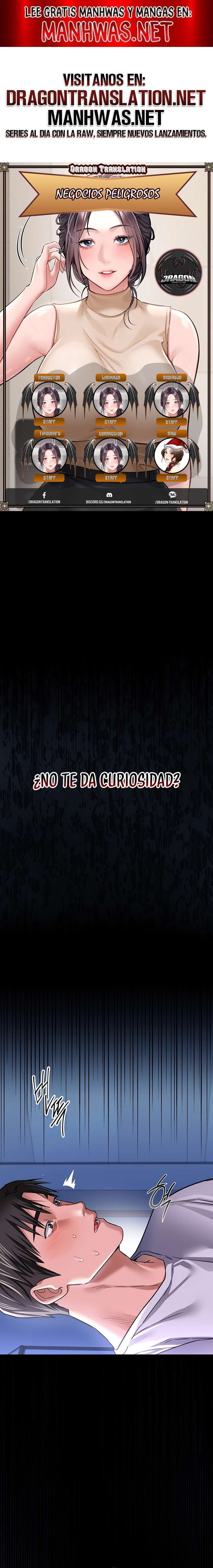 Negocios Peligrosos capítulo 9 página 1