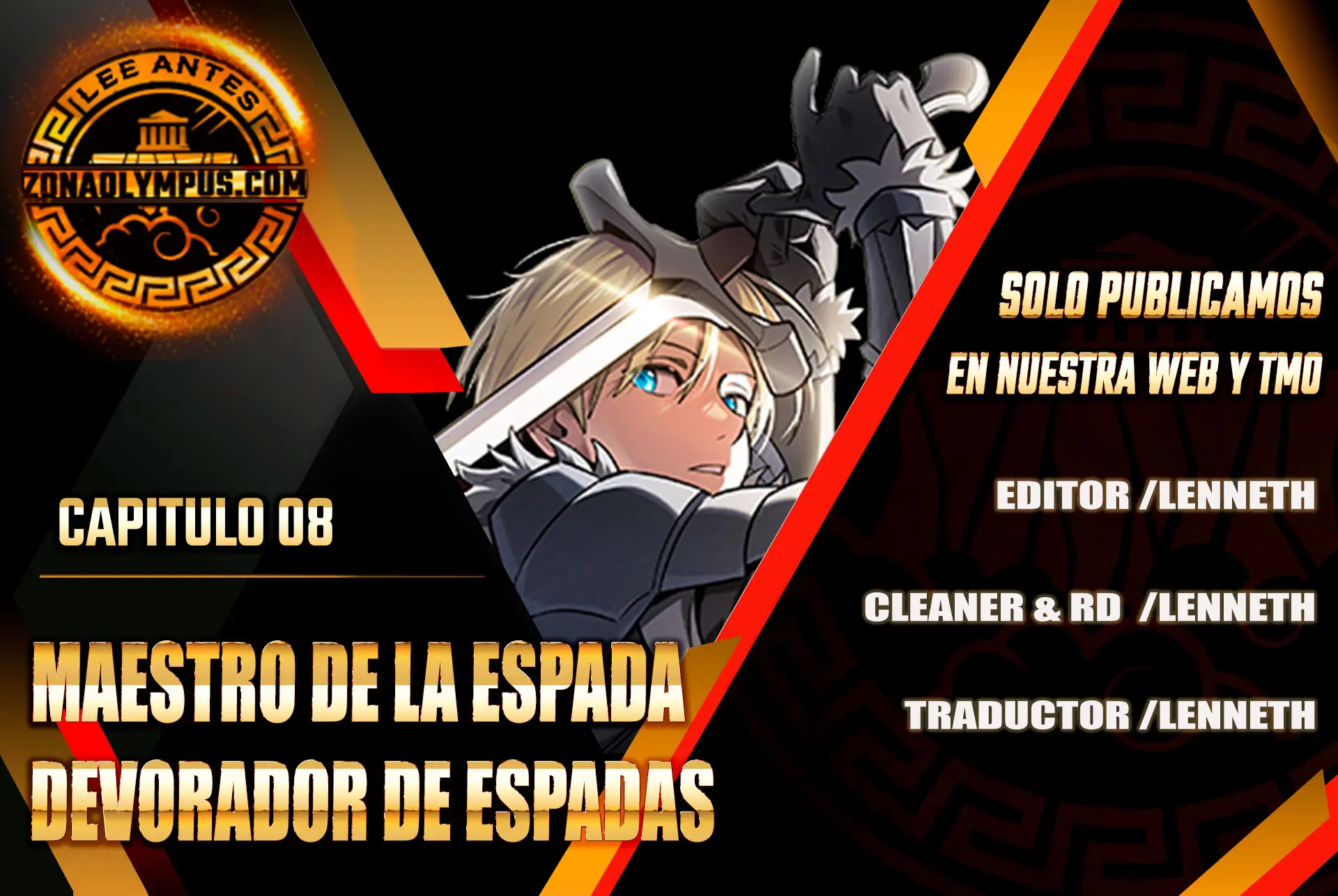 Maestro de la espada devorador de espadas capítulo 8 página 1