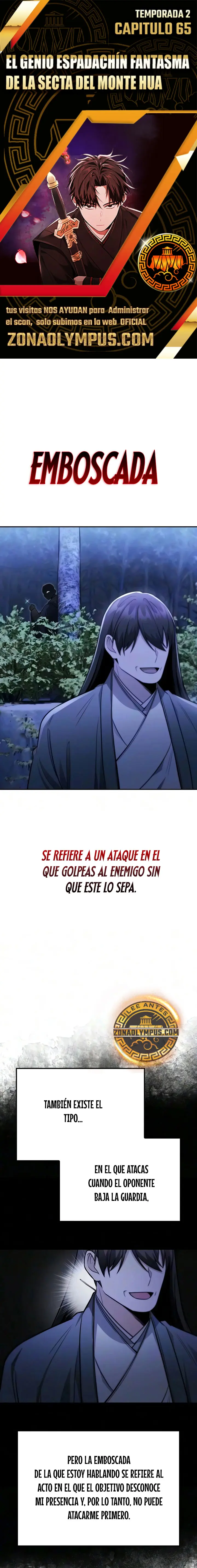 El Genio Espadachín Fantasma de la Secta del Monte Hua capítulo 65 página 1