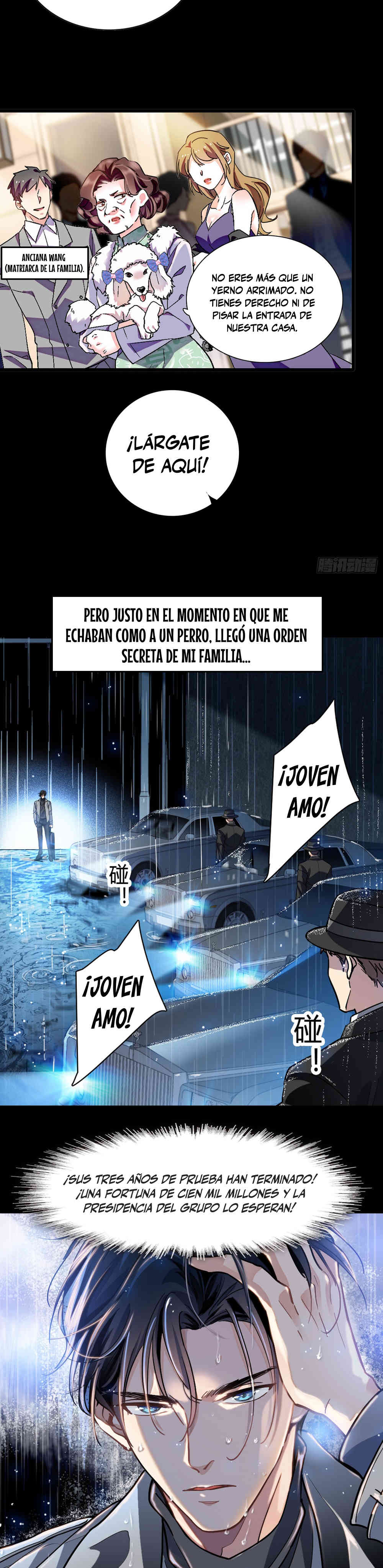 El Yerno Rechazado Toma el Control capítulo 0 página 3