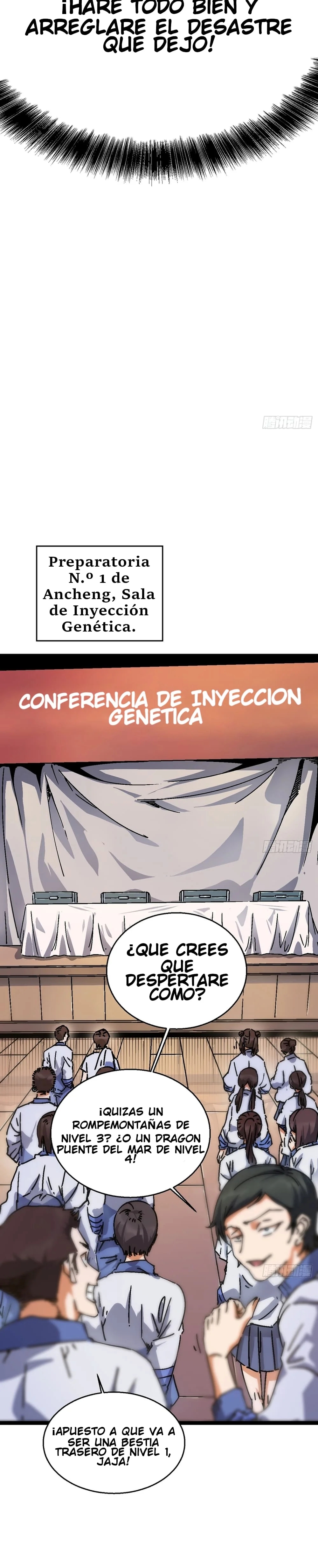 Mi evolución Marcial Empezó cuando Desperté al Rey de los Monstruos capítulo 1 página 12