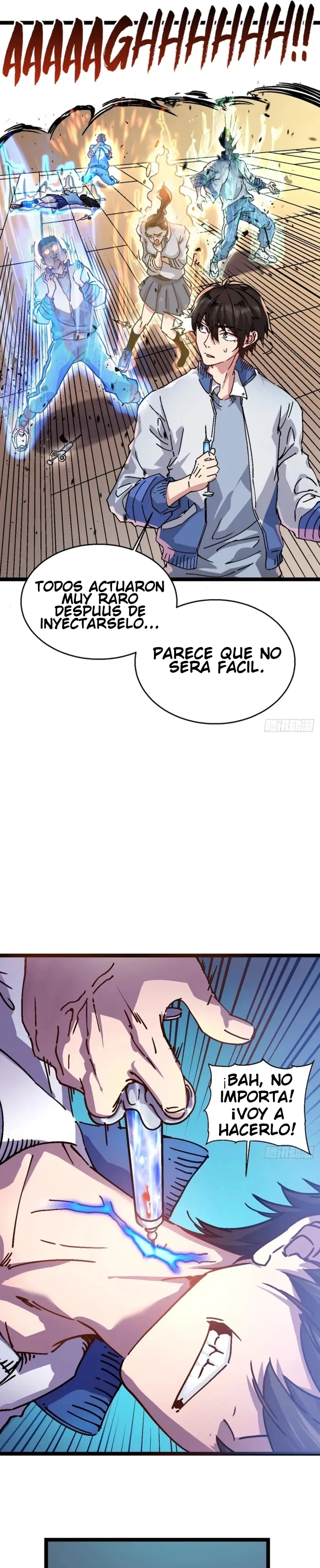 Mi evolución Marcial Empezó cuando Desperté al Rey de los Monstruos capítulo 1 página 15