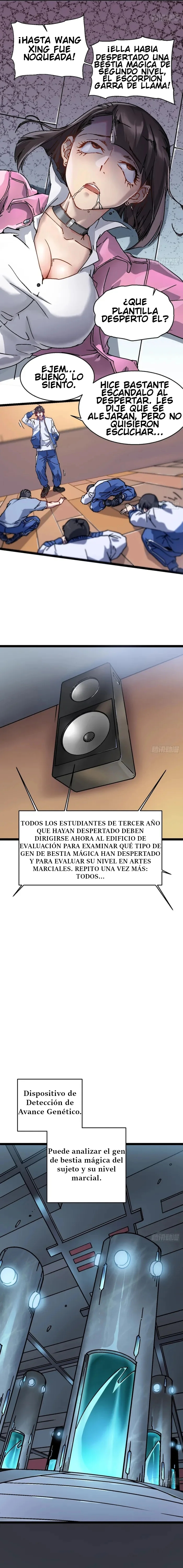Mi evolución Marcial Empezó cuando Desperté al Rey de los Monstruos capítulo 1 página 22