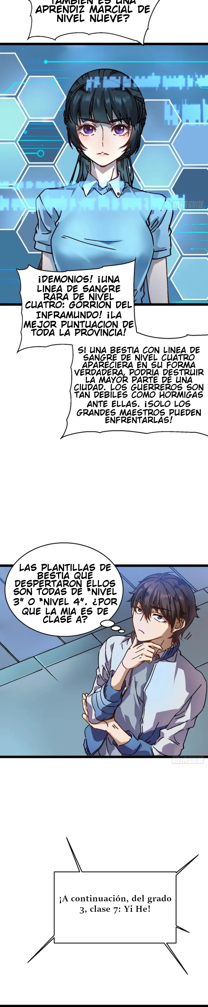 Mi evolución Marcial Empezó cuando Desperté al Rey de los Monstruos capítulo 1 página 24