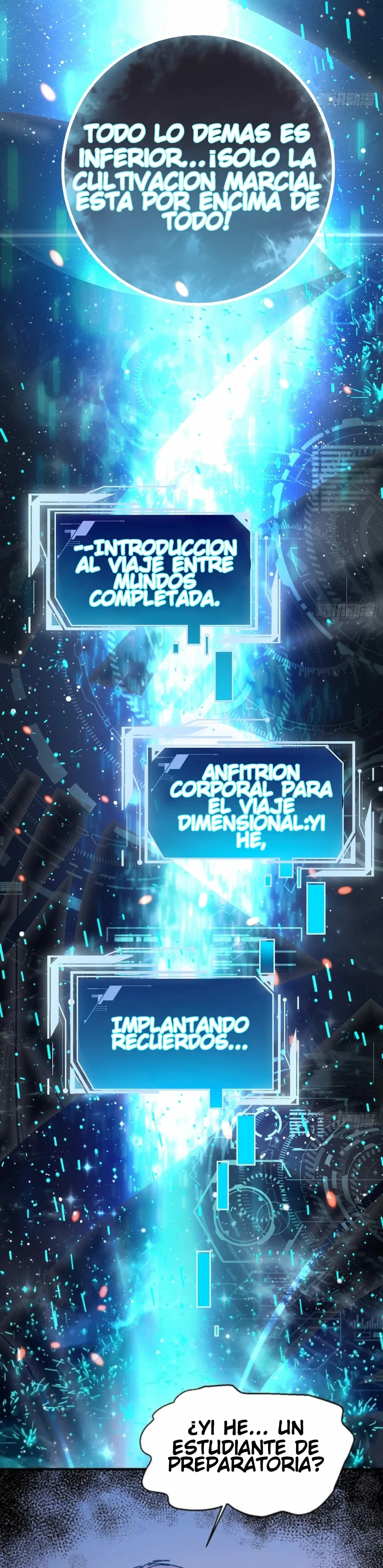 Mi evolución Marcial Empezó cuando Desperté al Rey de los Monstruos capítulo 1 página 7