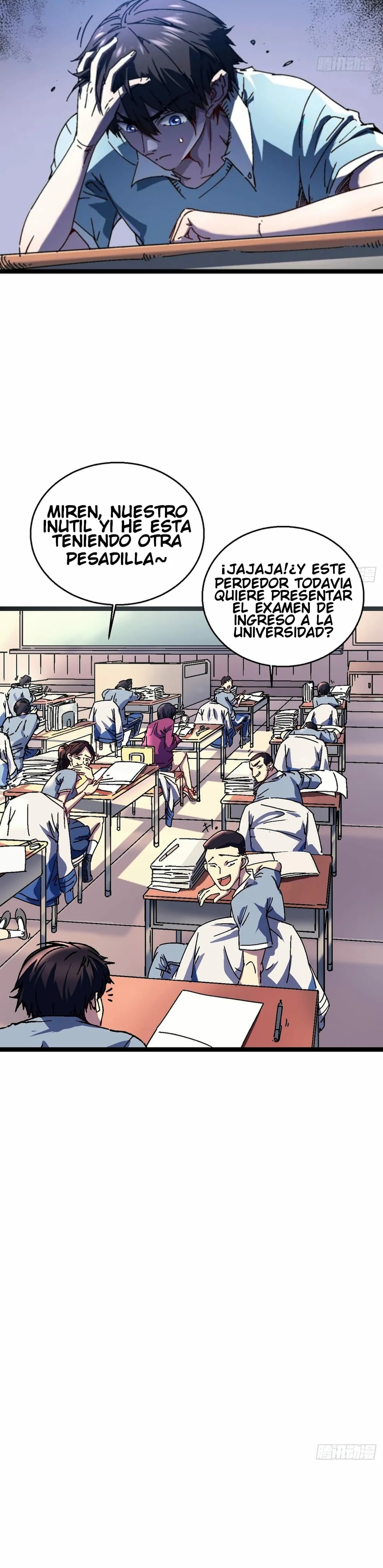 Mi evolución Marcial Empezó cuando Desperté al Rey de los Monstruos capítulo 1 página 8