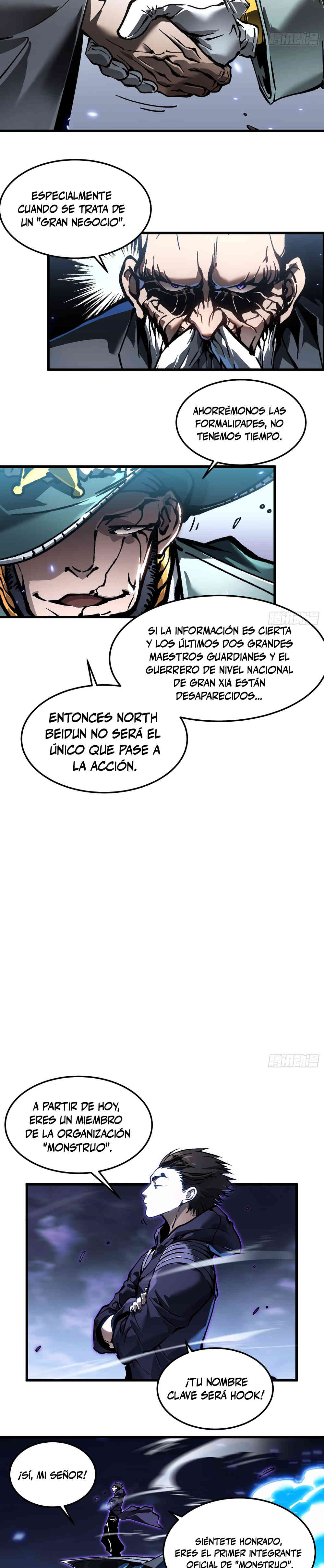 Mi evolución Marcial Empezó cuando Desperté al Rey de los Monstruos capítulo 103 página 9