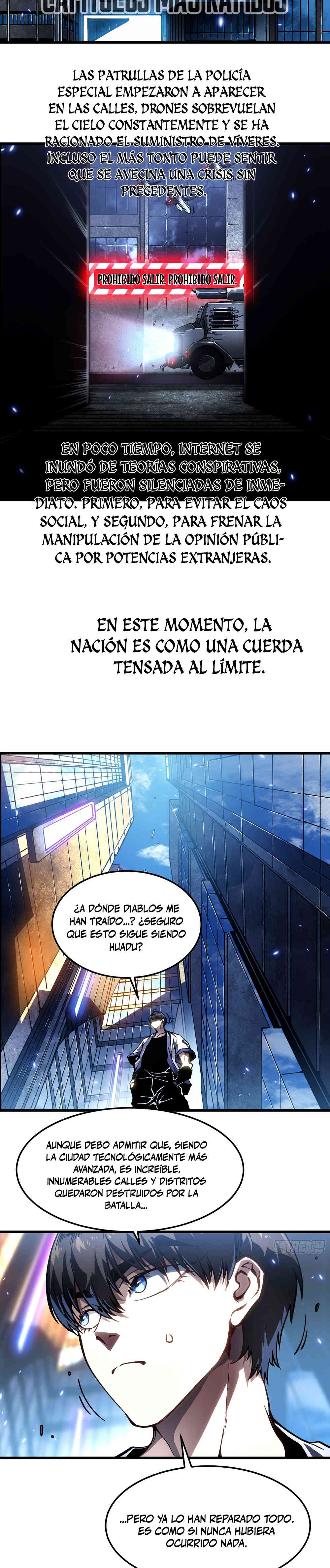 Mi evolución Marcial Empezó cuando Desperté al Rey de los Monstruos capítulo 105 página 2