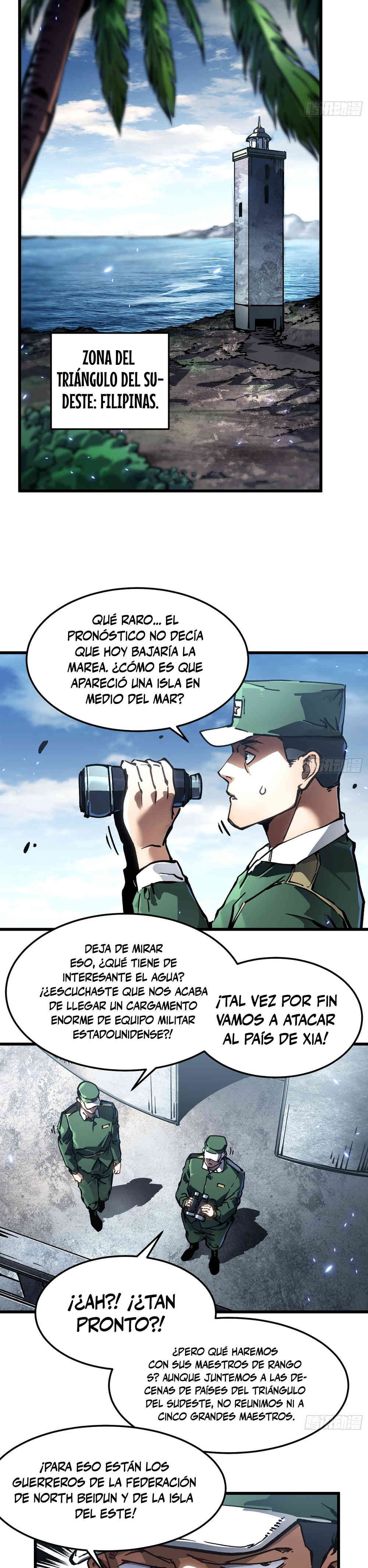Mi evolución Marcial Empezó cuando Desperté al Rey de los Monstruos capítulo 110 página 17