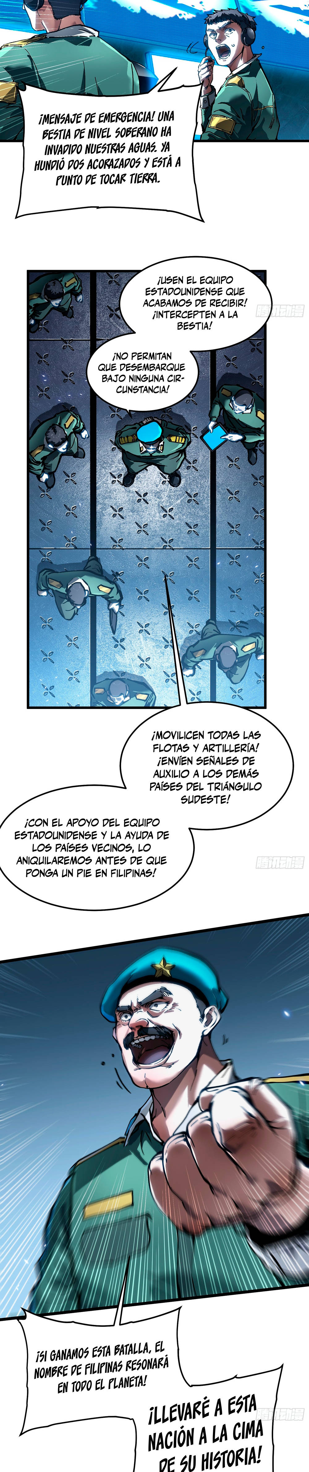 Mi evolución Marcial Empezó cuando Desperté al Rey de los Monstruos capítulo 111 página 5