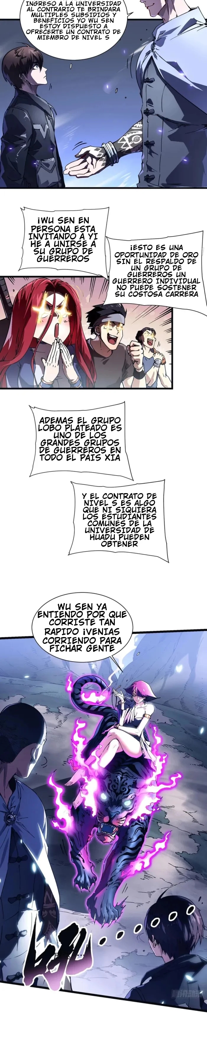 Mi evolución Marcial Empezó cuando Desperté al Rey de los Monstruos capítulo 14 página 13