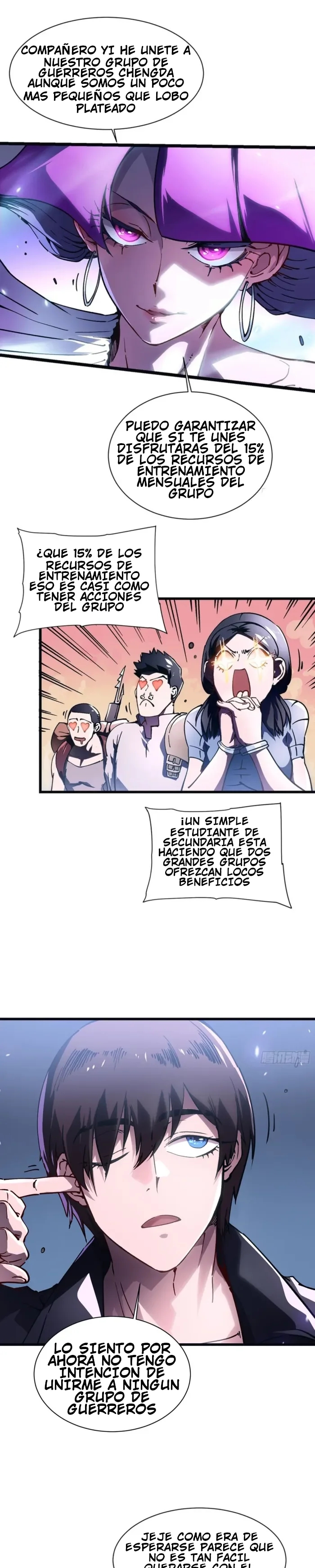 Mi evolución Marcial Empezó cuando Desperté al Rey de los Monstruos capítulo 14 página 14