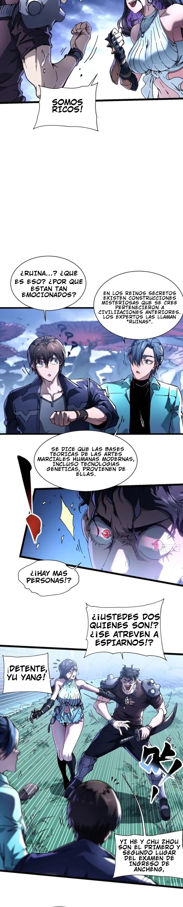 Mi evolución Marcial Empezó cuando Desperté al Rey de los Monstruos capítulo 15 página 3