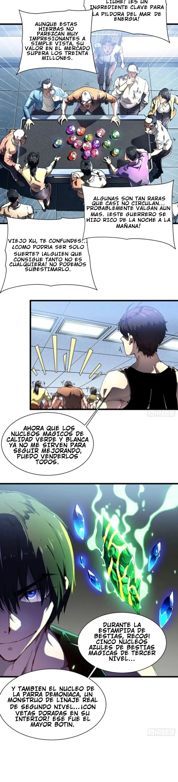 Mi evolución Marcial Empezó cuando Desperté al Rey de los Monstruos capítulo 17 página 2