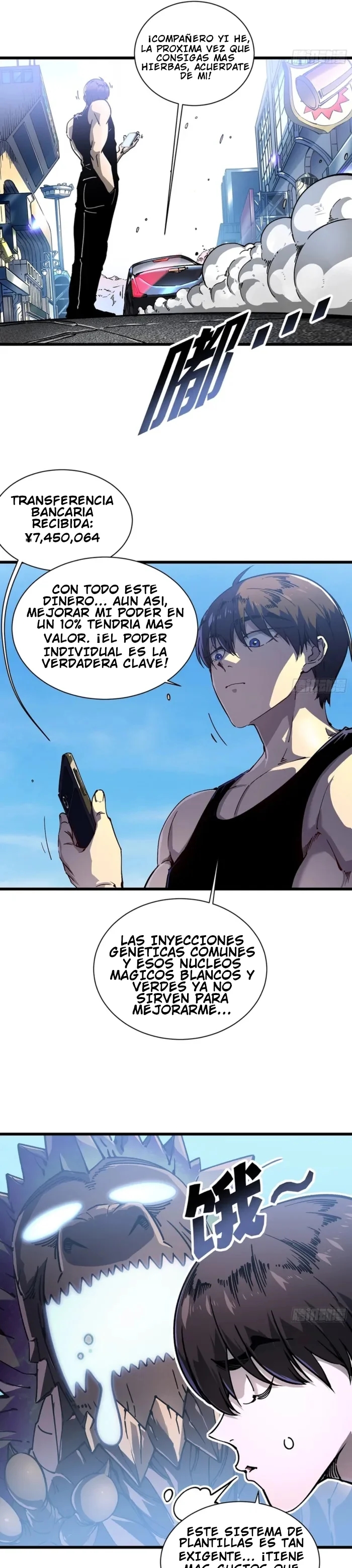 Mi evolución Marcial Empezó cuando Desperté al Rey de los Monstruos capítulo 17 página 5