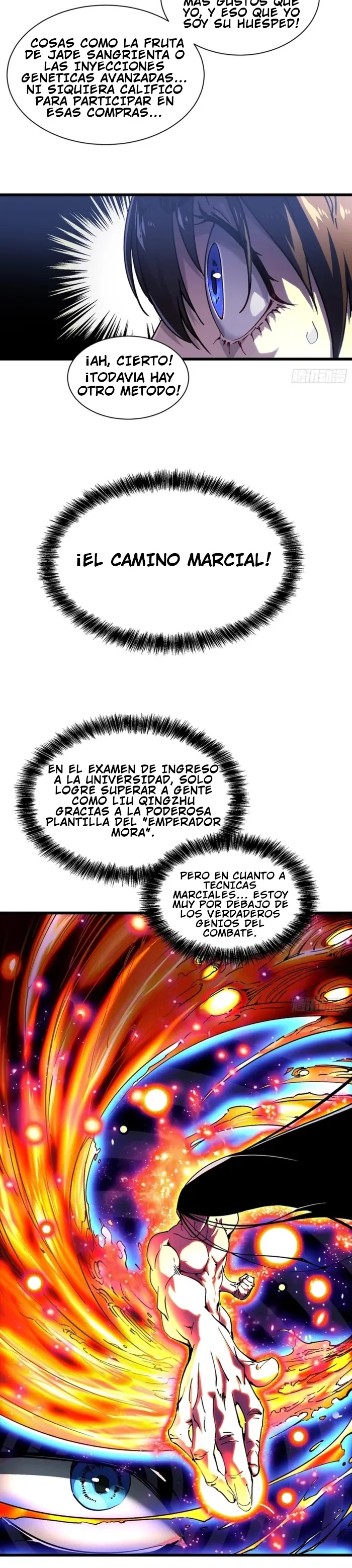 Mi evolución Marcial Empezó cuando Desperté al Rey de los Monstruos capítulo 17 página 6
