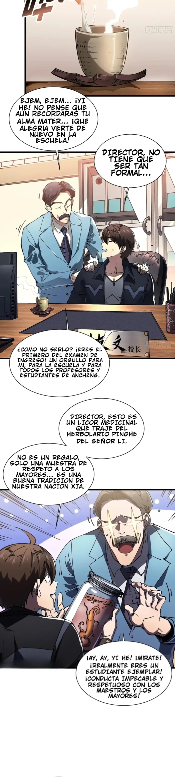 Mi evolución Marcial Empezó cuando Desperté al Rey de los Monstruos capítulo 17 página 8