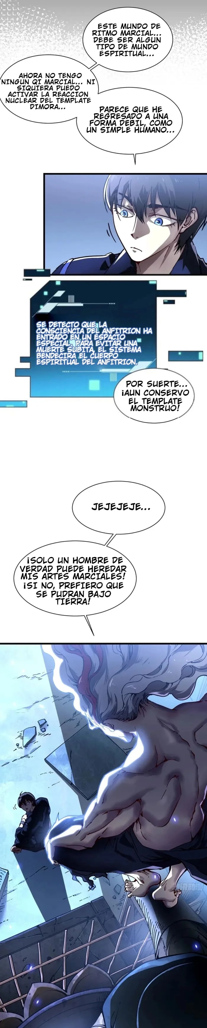 Mi evolución Marcial Empezó cuando Desperté al Rey de los Monstruos capítulo 19 página 4
