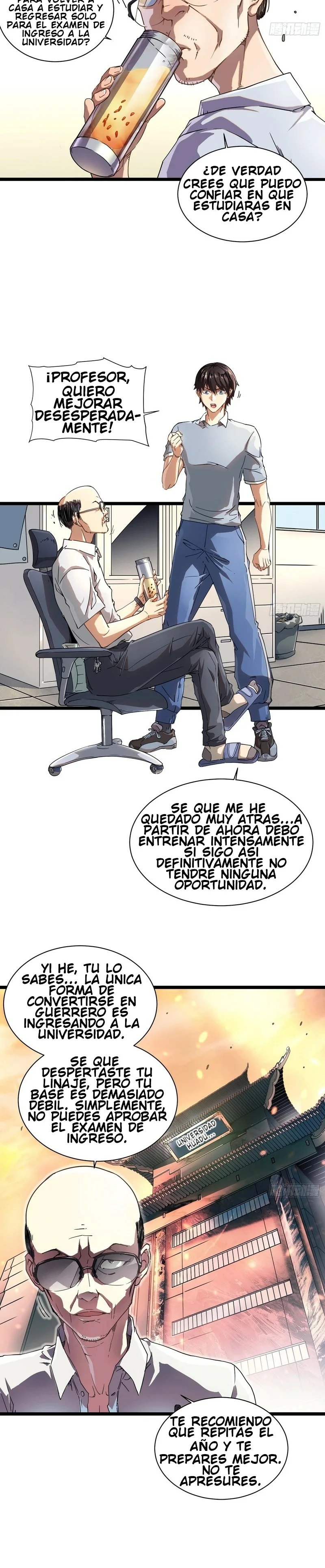 Mi evolución Marcial Empezó cuando Desperté al Rey de los Monstruos capítulo 2 página 2