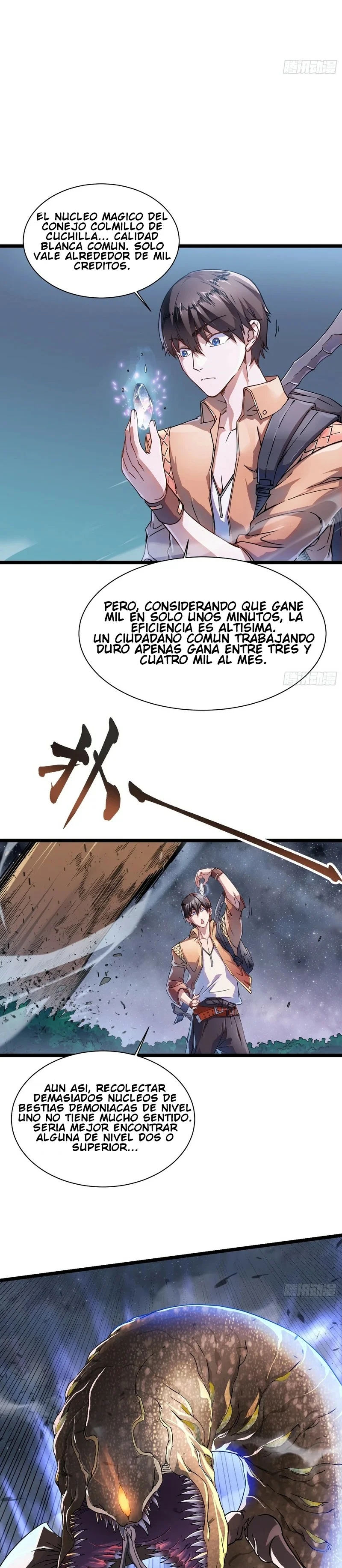 Mi evolución Marcial Empezó cuando Desperté al Rey de los Monstruos capítulo 2 página 20