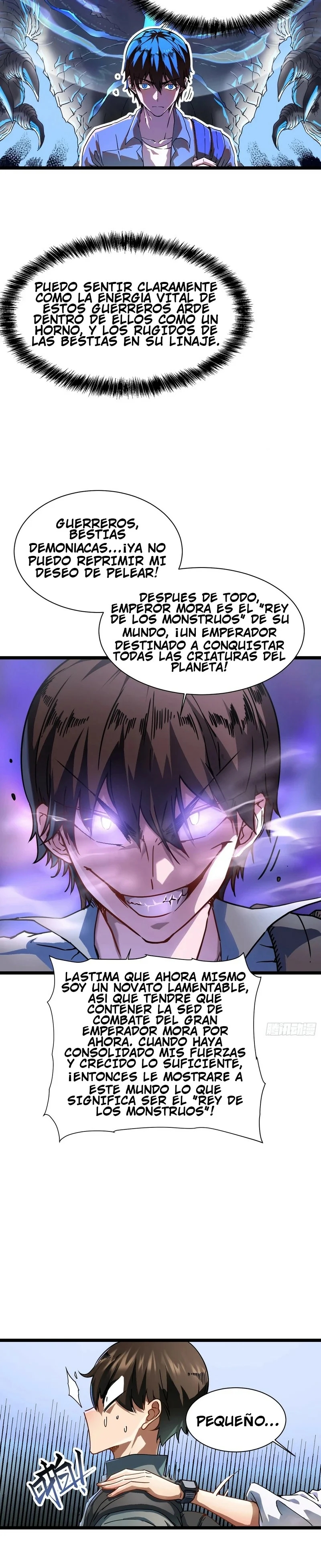 Mi evolución Marcial Empezó cuando Desperté al Rey de los Monstruos capítulo 2 página 8