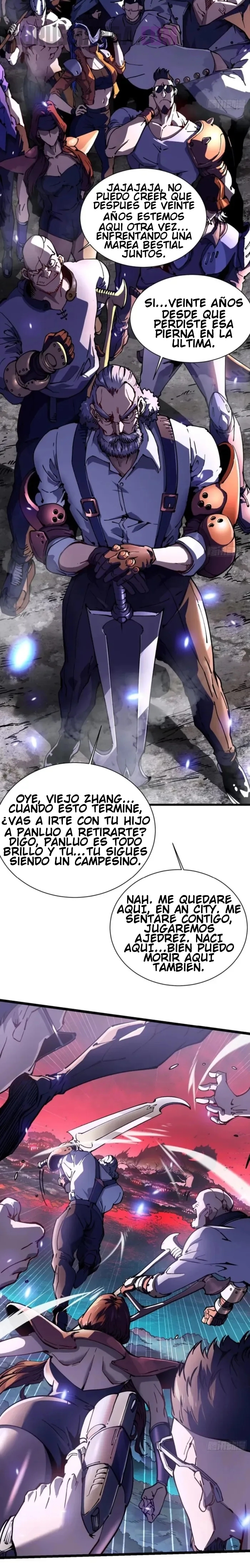 Mi evolución Marcial Empezó cuando Desperté al Rey de los Monstruos capítulo 24 página 2