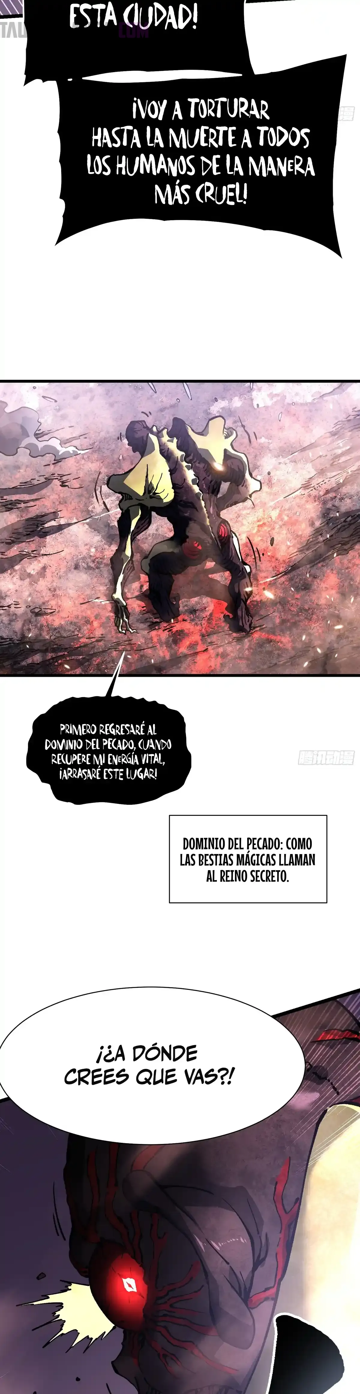 Mi evolución Marcial Empezó cuando Desperté al Rey de los Monstruos capítulo 28 página 7