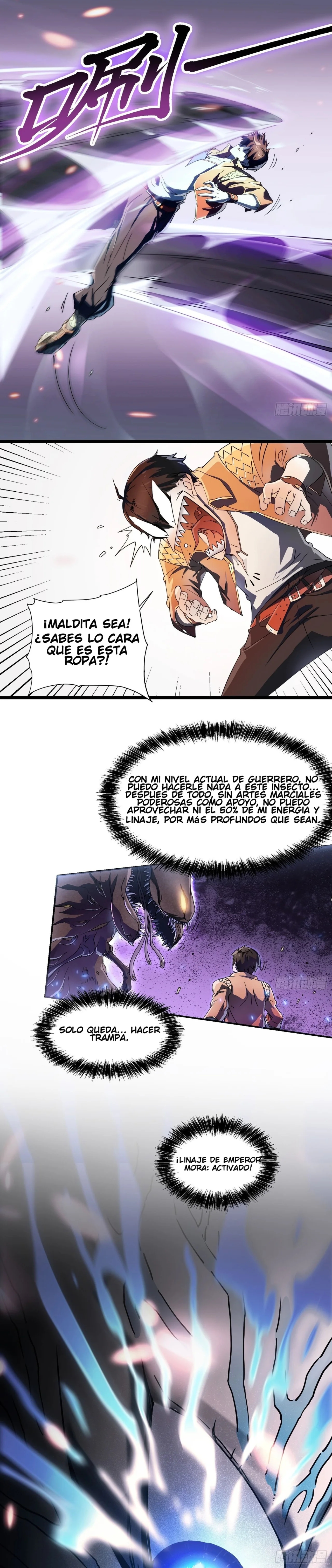 Mi evolución Marcial Empezó cuando Desperté al Rey de los Monstruos capítulo 3 página 4