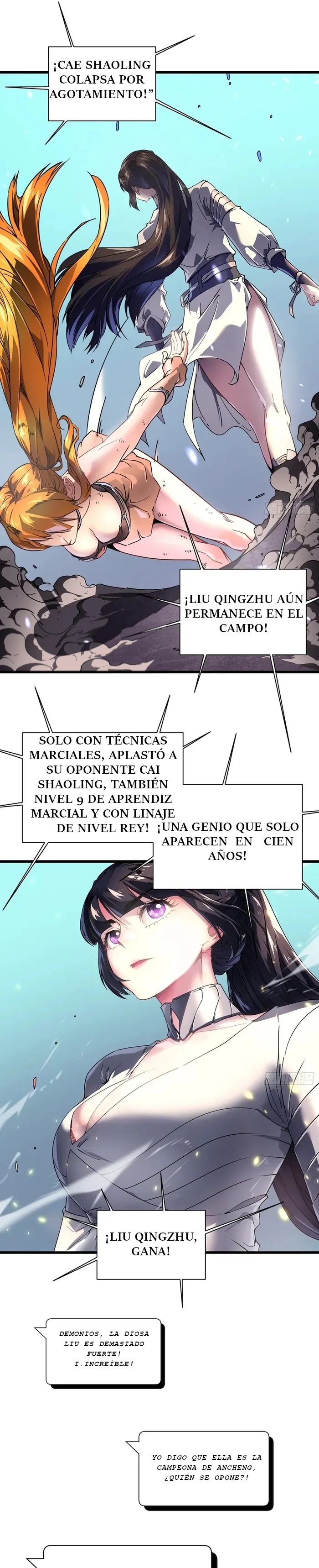 Mi evolución Marcial Empezó cuando Desperté al Rey de los Monstruos capítulo 6 página 13