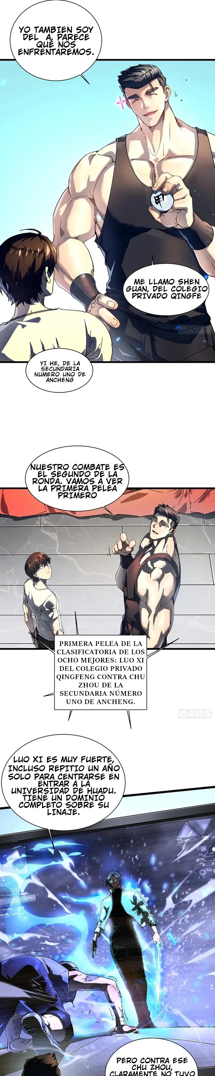 Mi evolución Marcial Empezó cuando Desperté al Rey de los Monstruos capítulo 6 página 15