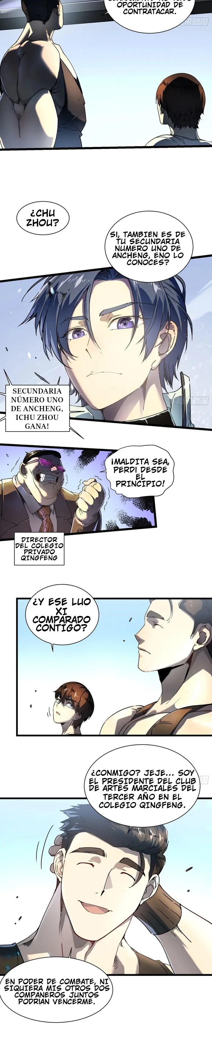 Mi evolución Marcial Empezó cuando Desperté al Rey de los Monstruos capítulo 6 página 16