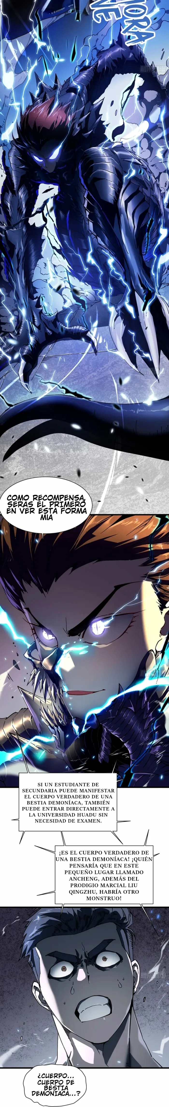 Mi evolución Marcial Empezó cuando Desperté al Rey de los Monstruos capítulo 7 página 14