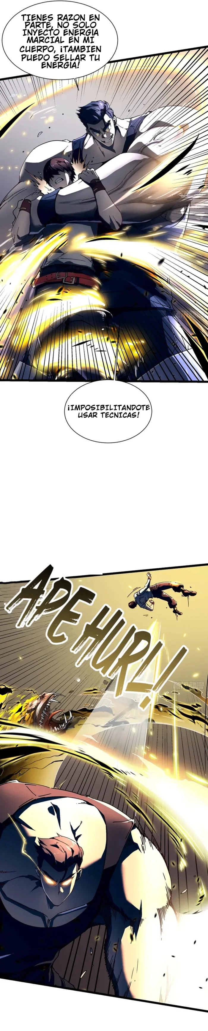 Mi evolución Marcial Empezó cuando Desperté al Rey de los Monstruos capítulo 7 página 8