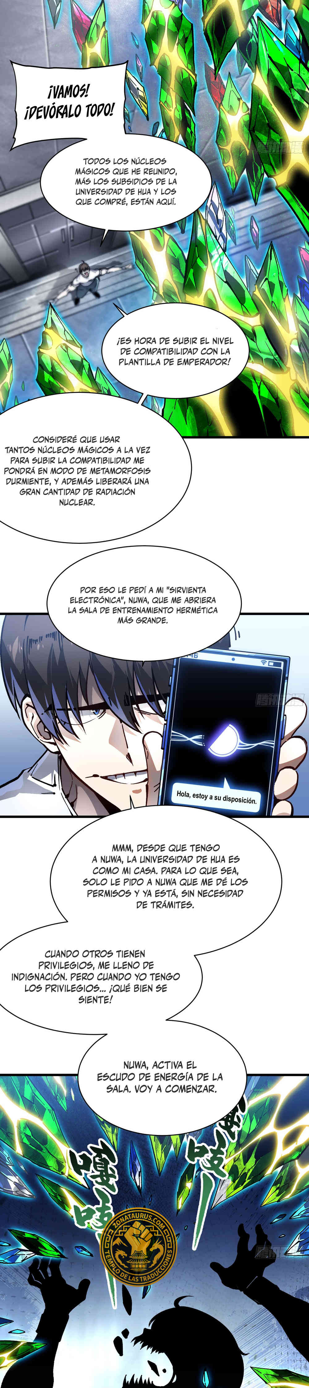 Mi evolución Marcial Empezó cuando Desperté al Rey de los Monstruos capítulo 76 página 2