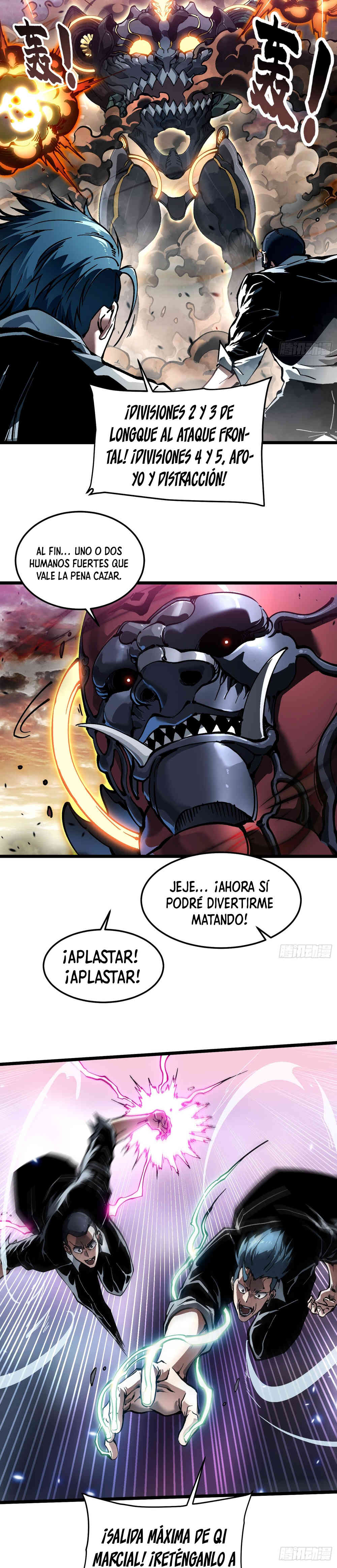Mi evolución Marcial Empezó cuando Desperté al Rey de los Monstruos capítulo 97 página 3