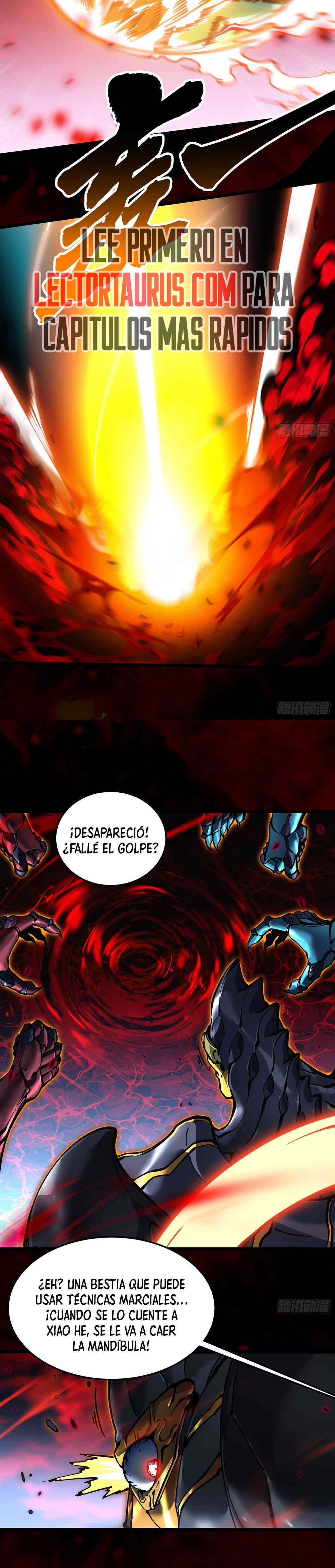Mi evolución Marcial Empezó cuando Desperté al Rey de los Monstruos capítulo 98 página 13