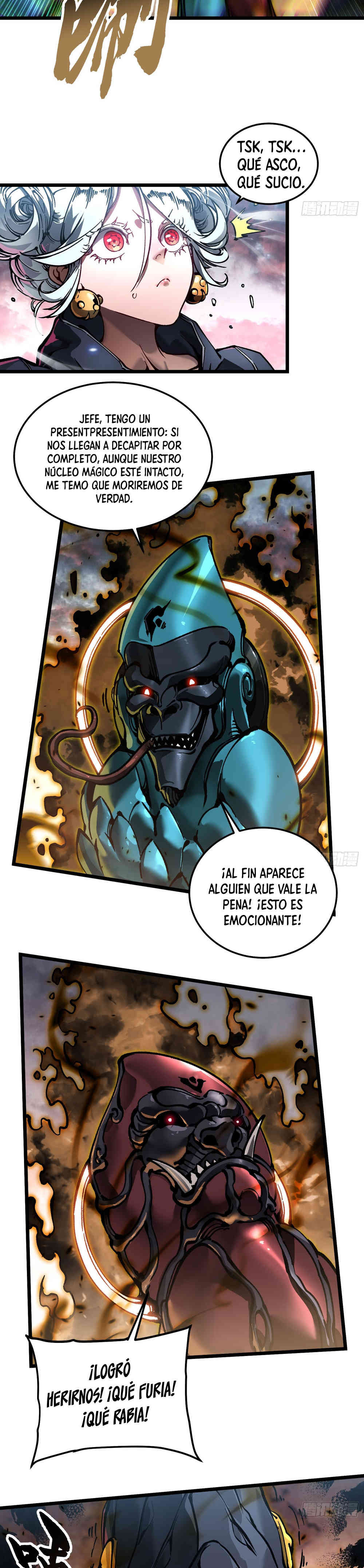 Mi evolución Marcial Empezó cuando Desperté al Rey de los Monstruos capítulo 98 página 9