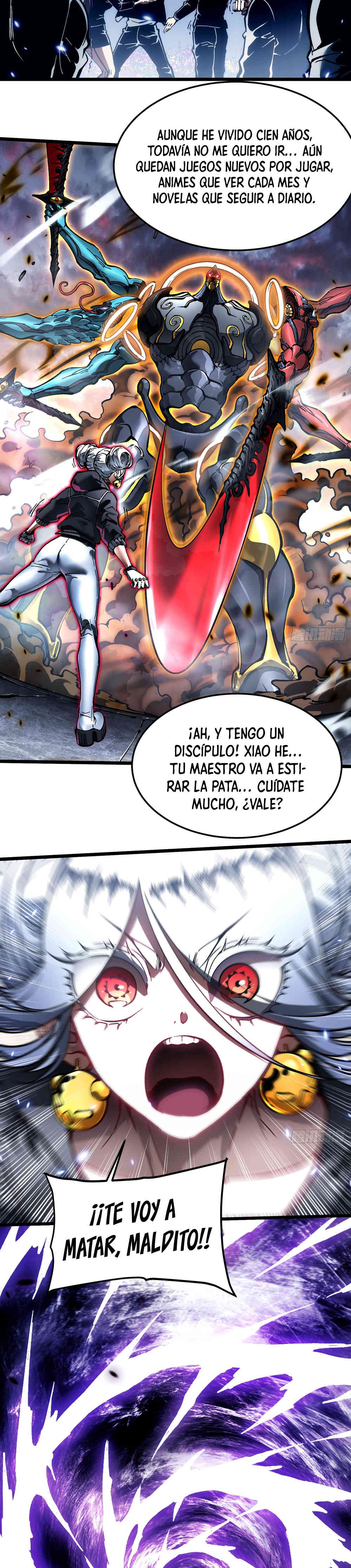 Mi evolución Marcial Empezó cuando Desperté al Rey de los Monstruos capítulo 99 página 16